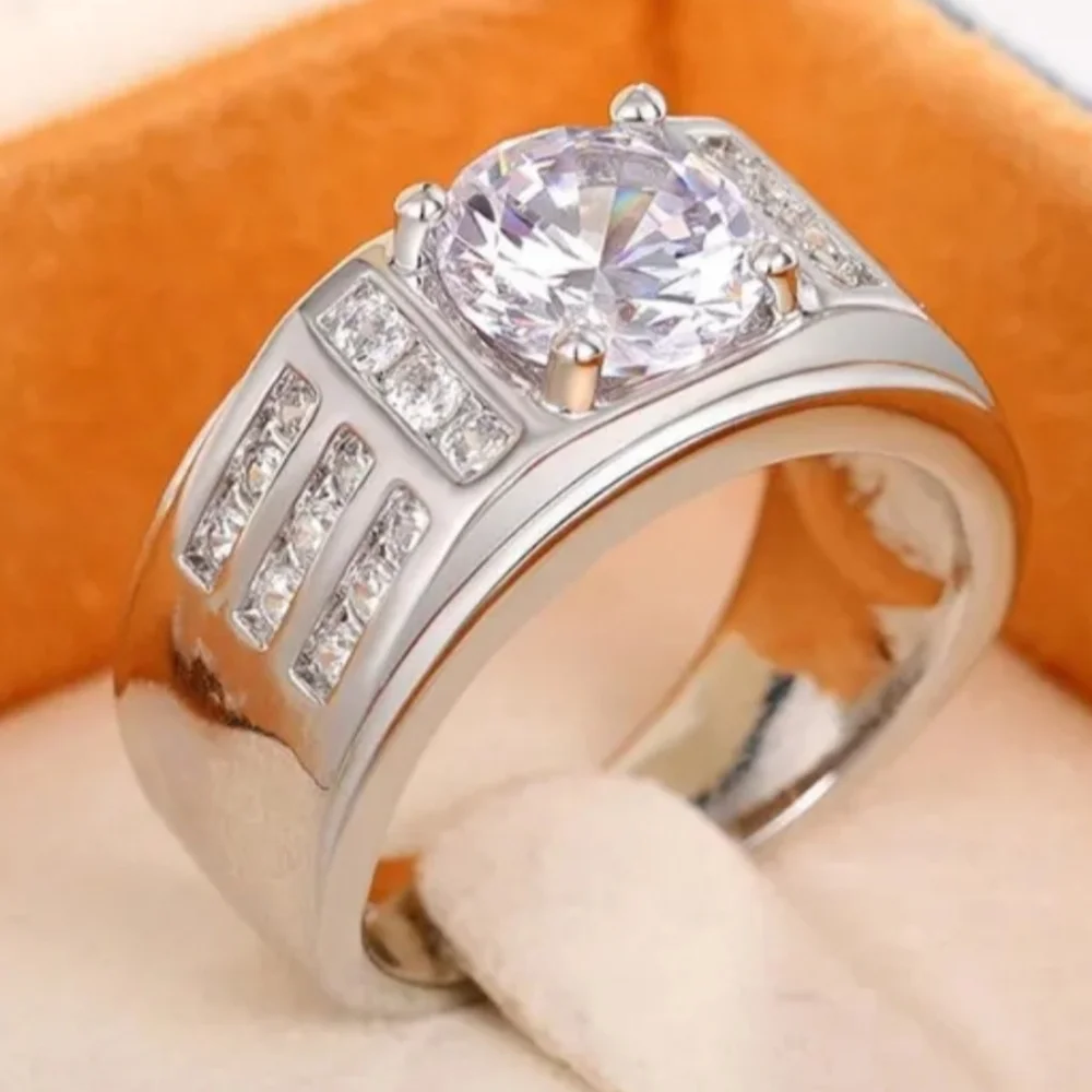 Classic Men's Diamond Ring
